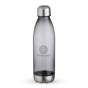 Garrafa Plástica 700ml Personalizada preta