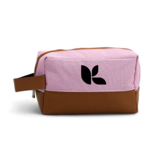 nécessaire nylon personalizada rosa