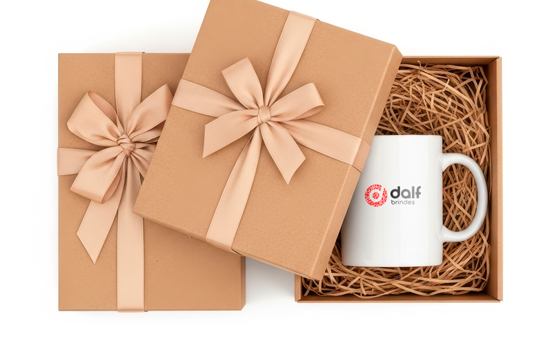 Como montar kits de brindes personalizados corporativos